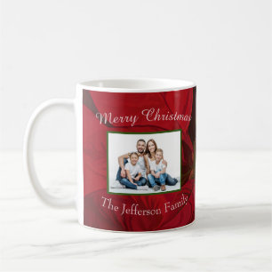 Merry Christmas Holiday Family Photo Personalize Coffee Mug