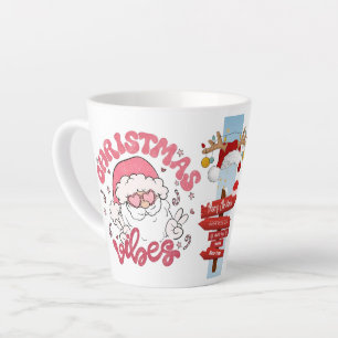Merry Christmas  holiday gift Latte Mug
