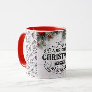 Merry Christmas Holiday Mug