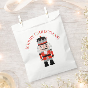 Merry Christmas Holiday Nutcracker Party Favour Bags