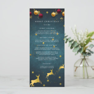 Merry Christmas Holiday Party Menu