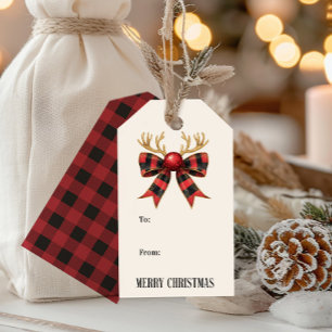 Merry Christmas Holiday Party To & From Gift Tags