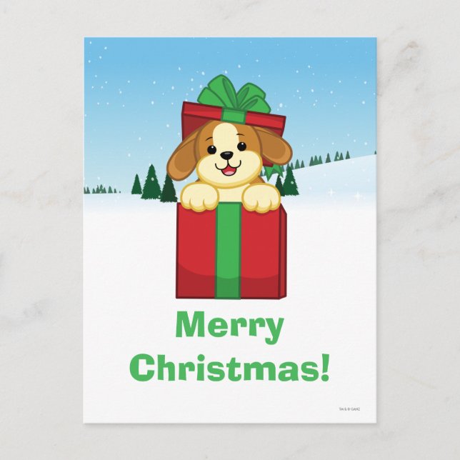 Merry Christmas! Holiday Postcard (Front)