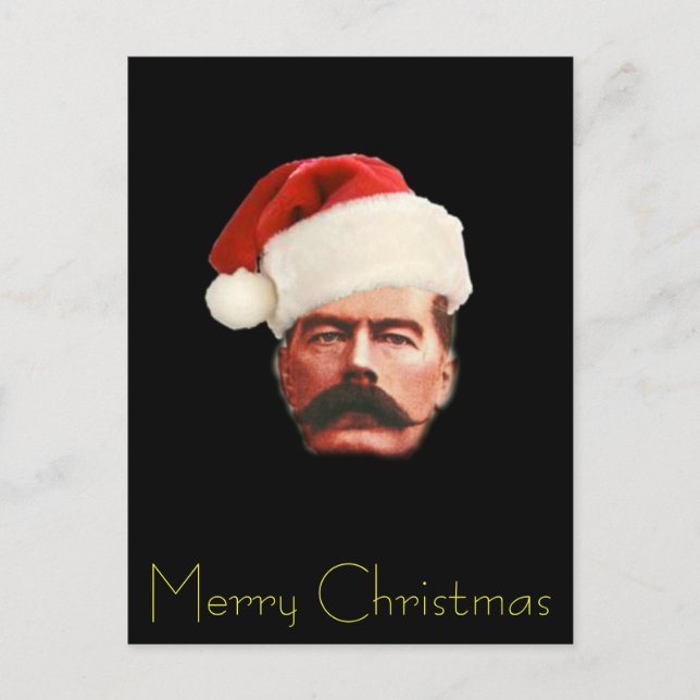 Merry Christmas Holiday Postcard (Front)