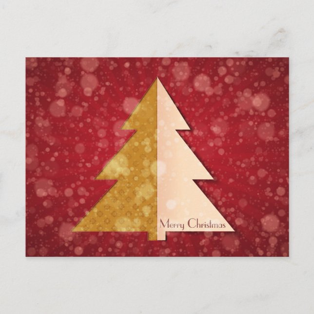 Merry Christmas Holiday Postcard (Front)