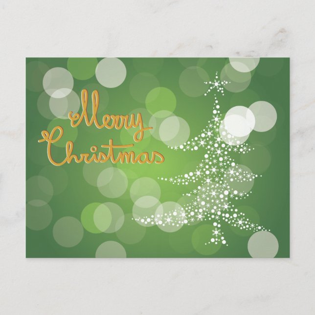Merry Christmas Holiday Postcard (Front)