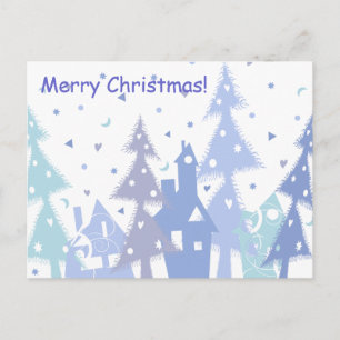 Merry Christmas! Holiday Postcard