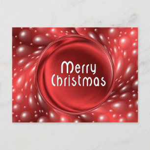 Merry Christmas Holiday Postcard