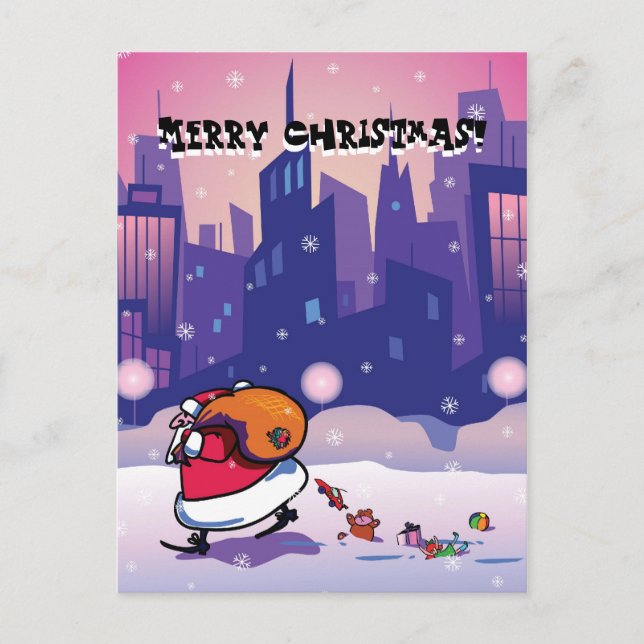 Merry Christmas! Holiday Postcard (Front)