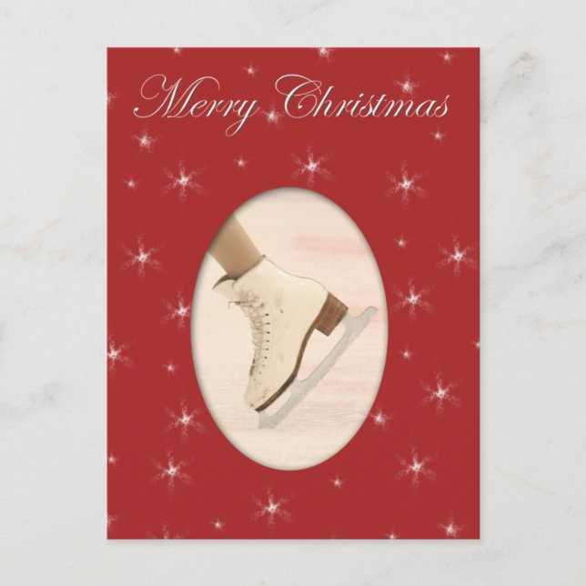 Merry Christmas Holiday Postcard (Front)