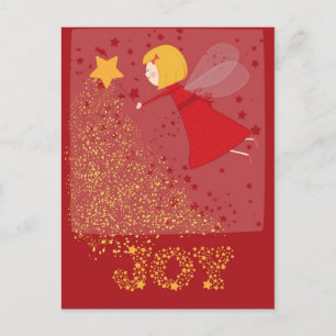 merry Christmas Holiday Postcard