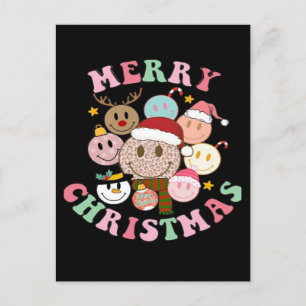 Merry Christmas Holiday Postcard