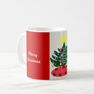 Merry Christmas Holiday Tree Mug