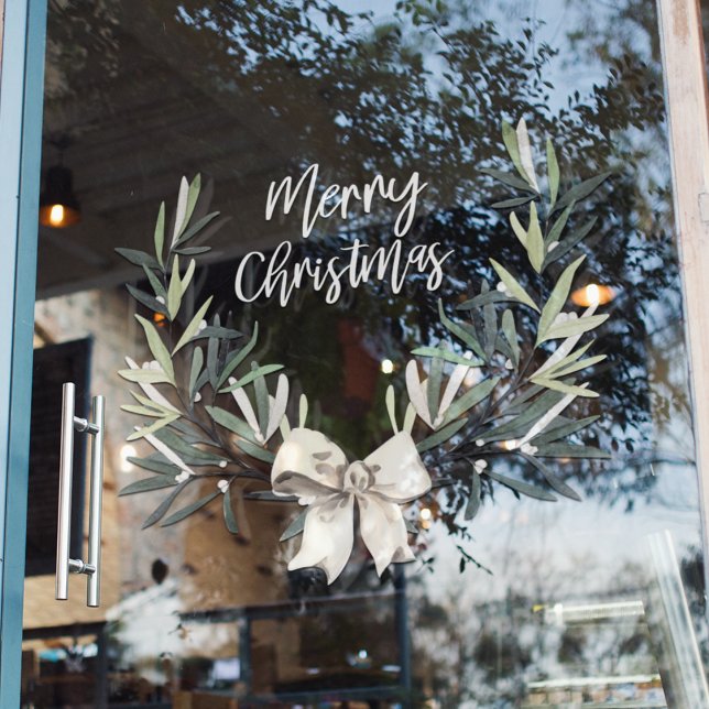 Merry Christmas | Holiday Window Cling (Creator Uploaded)