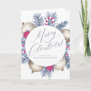 Merry Christmas Holiday Wreath