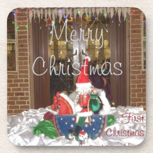 Merry Christmas holidays away from home Inspired A Coaster