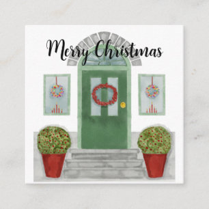 Merry Christmas home Enclosure Card