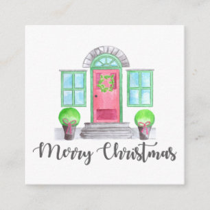 Merry Christmas home Enclosure Card