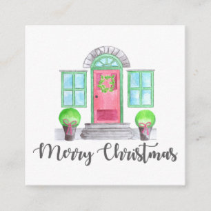 Merry Christmas home Enclosure Card