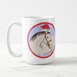 Merry Christmas Horse Coffee Mug