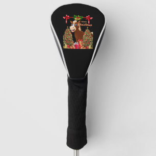 Merry Christmas Horse Golf Head Cover