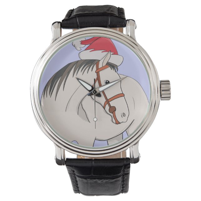 Merry Christmas Horse Watch (Front)
