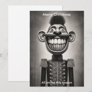 Merry Christmas Humour Santa Holidays greeting  Holiday Card