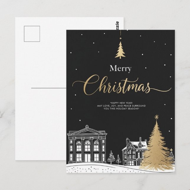 Merry Christmas I Postcard (Front/Back)