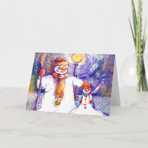 Merry christmas II Holiday Card