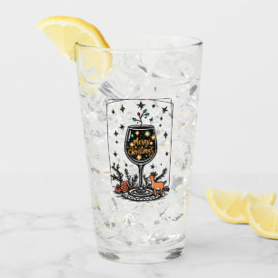 Merry Christmas in a Wine Glass