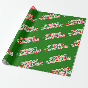 Merry Christmas in Cherokee Wrapping Paper