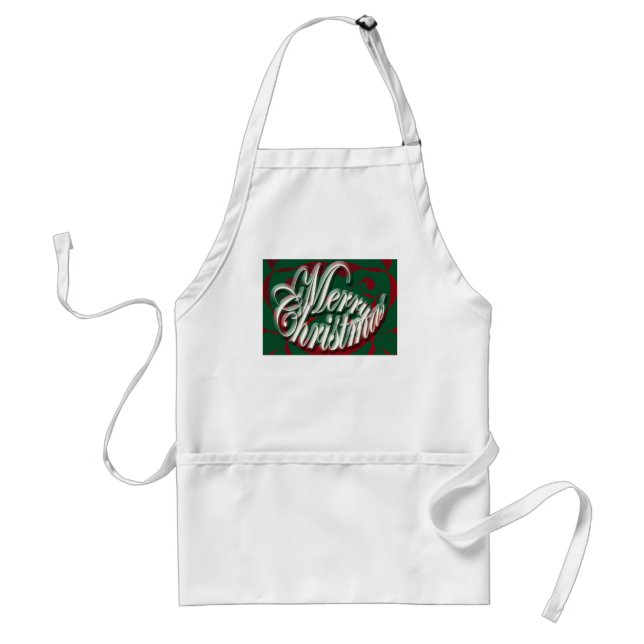 Merry Christmas in Green Apron (Front)
