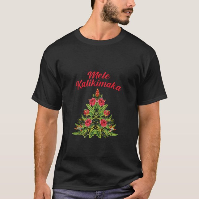 Merry Christmas in Hawaiian Tank Top (Front)