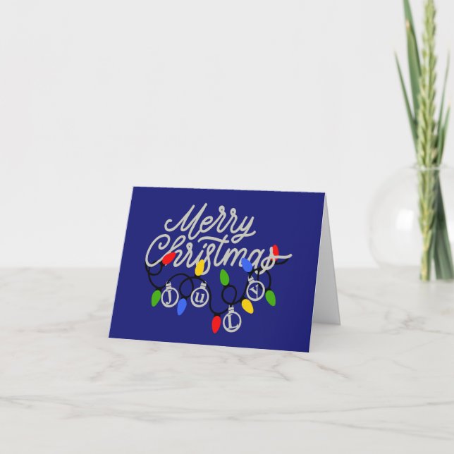 Merry Christmas in July Card (Front)