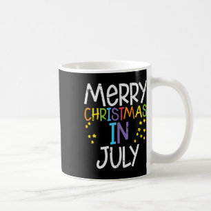 Merry Christmas In July Stars Summer Xmas Men Wome Coffee Mug