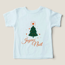 Merry Christmas in red: classic fir tree and cheer