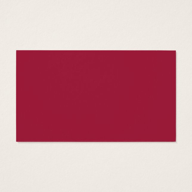 Merry Christmas in Red Gift Tag (Back)