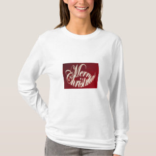 Merry Christmas in Red T-Shirt