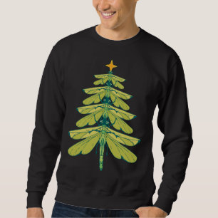 Merry Christmas insect Lover Dragonfly Christmas T Sweatshirt
