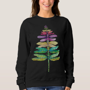Merry Christmas insect Lover Xmas Dragonfly Christ Sweatshirt