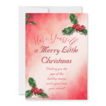 Merry Christmas Invitation