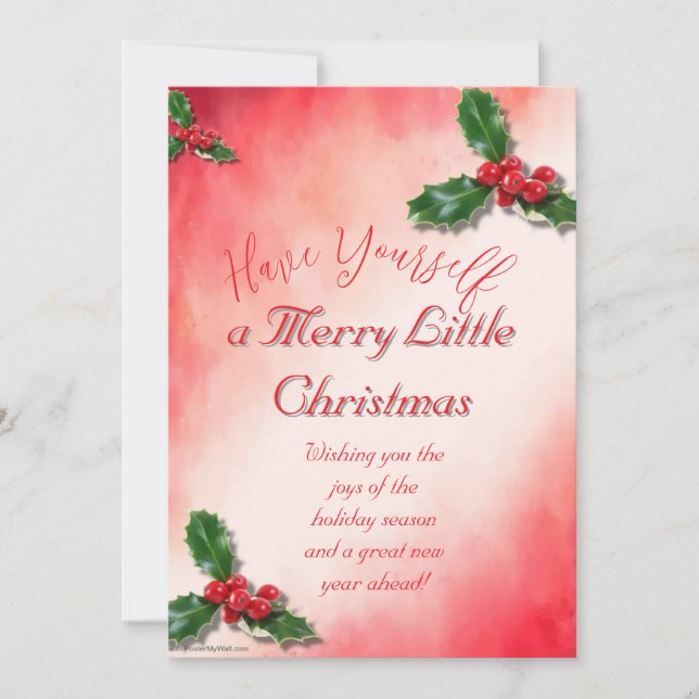 Merry Christmas Invitation (Front)