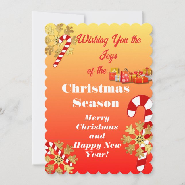 Merry Christmas Invitation (Front)