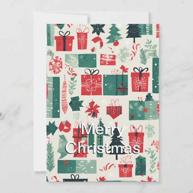 Merry Christmas- Invitation (Front)