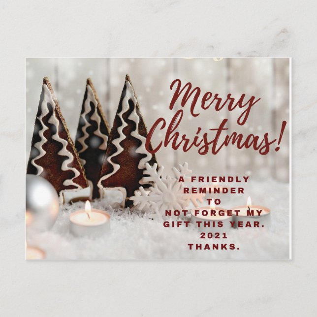 merry christmas invitation 2021 (Front)