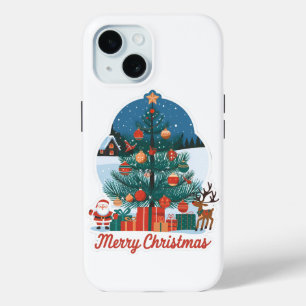 Merry Christmas iPhone 15 Case: Joyful New Model Case