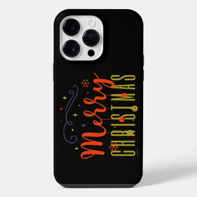 MERRY CHRISTMAS                                    iPhone CASE (Back)
