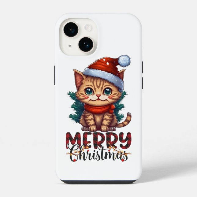 Merry Christmas  iPhone Case (Back)