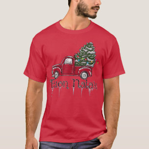Merry Christmas Italian Buon Natale - Retro Holida T-Shirt