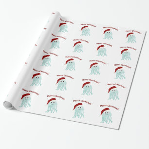 Merry Christmas! Jellyfish Wrapping Paper